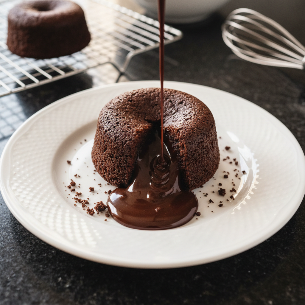 Valentine's Chocolate Lava Cake