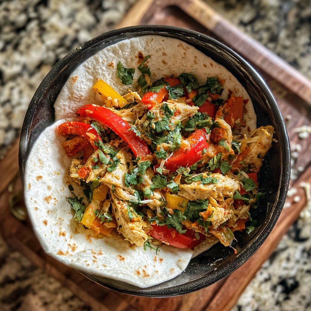 Chicken Fajita Burrito Bowls