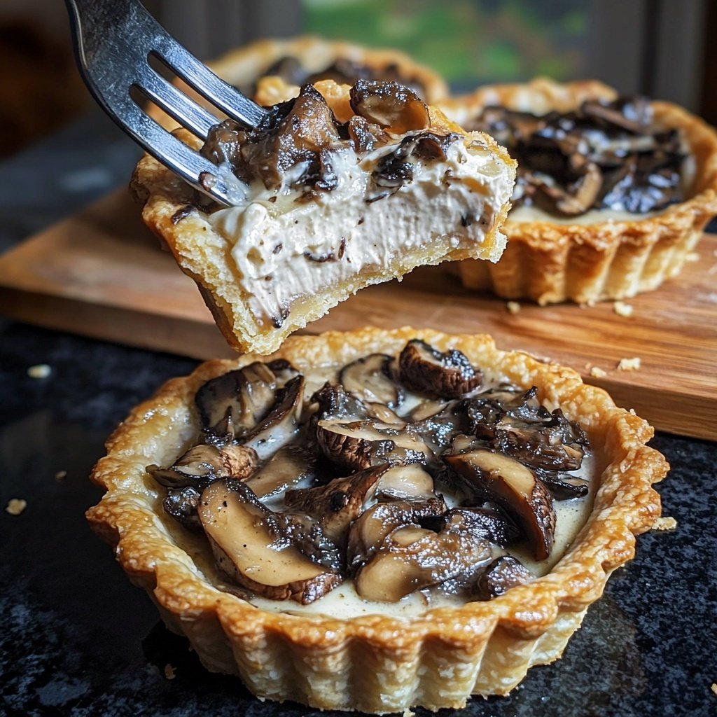Truffle Mushroom Tartlets