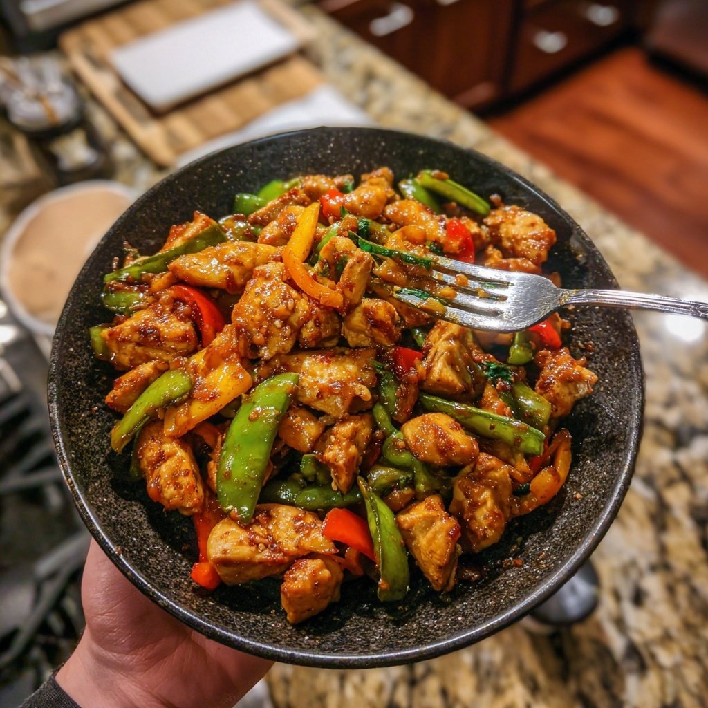 High Protein Chicken Stir-Fry