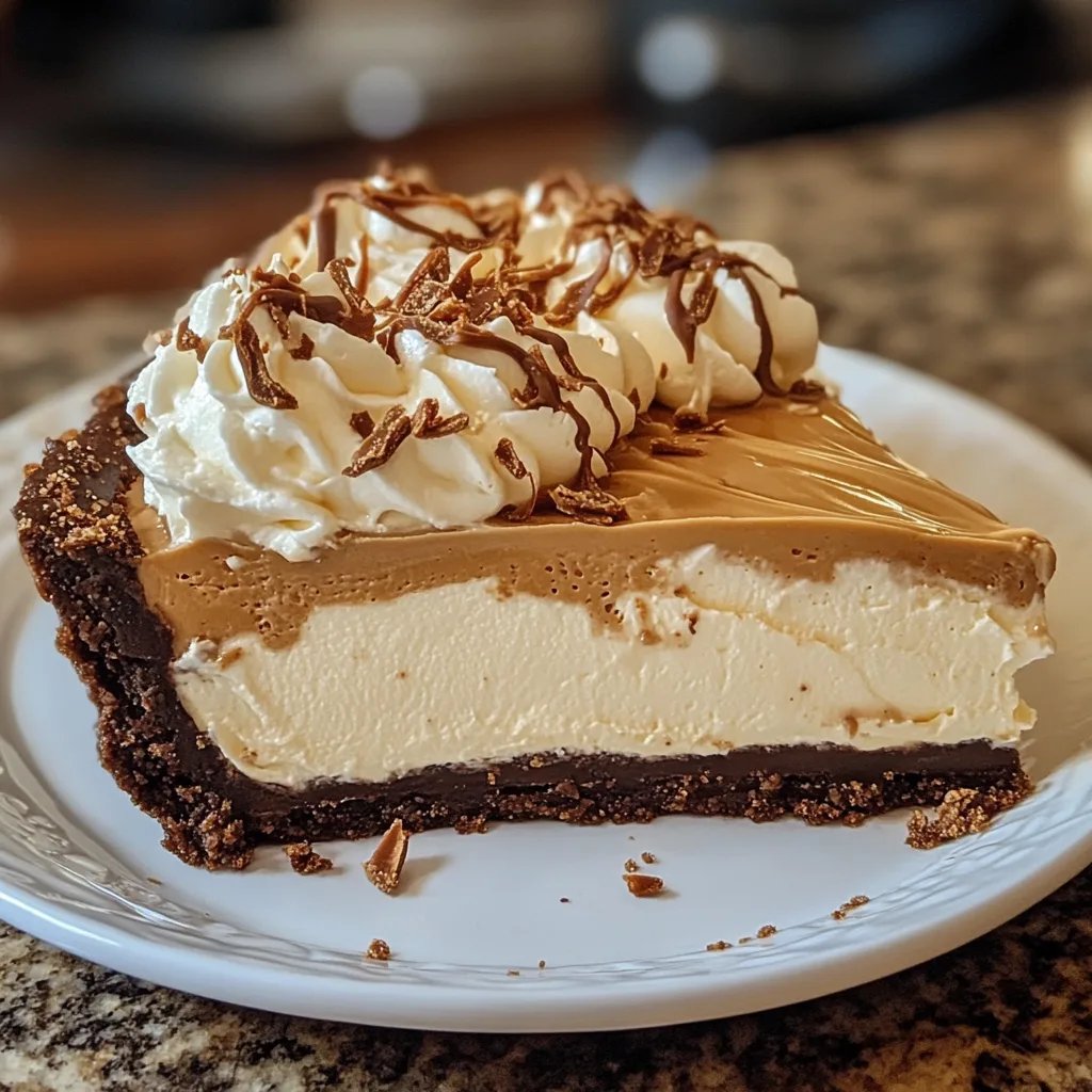 No-Bake Peanut Butter Cream Pie