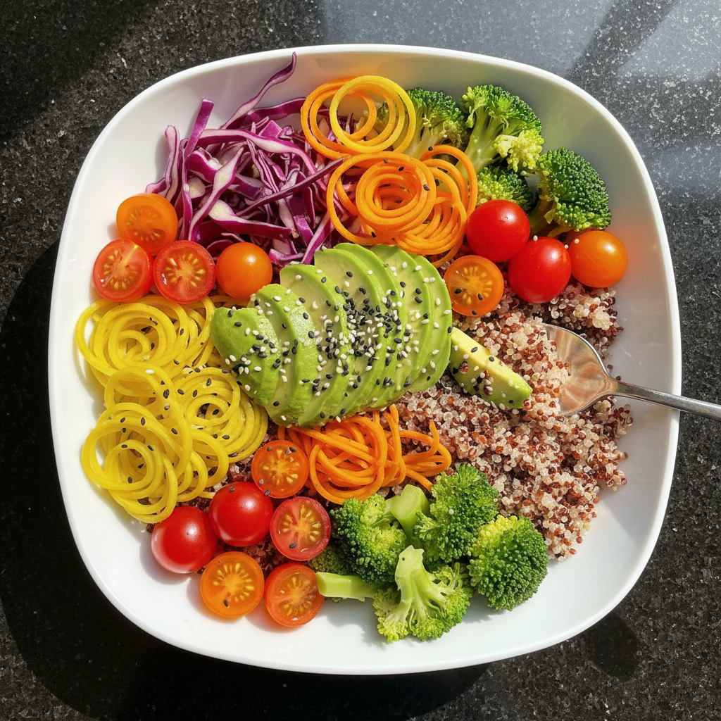 Vibrant Buddha Bowl Lunch