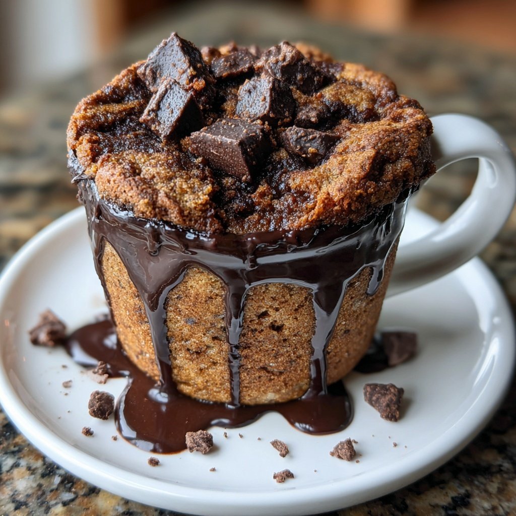 Cinnamon Chocolate Mug Cake