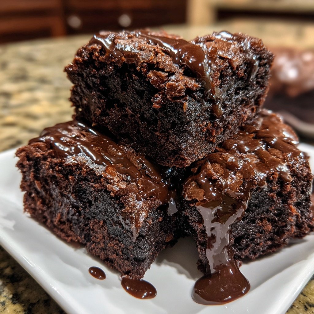 Zesty Cottage Cheese Brownies