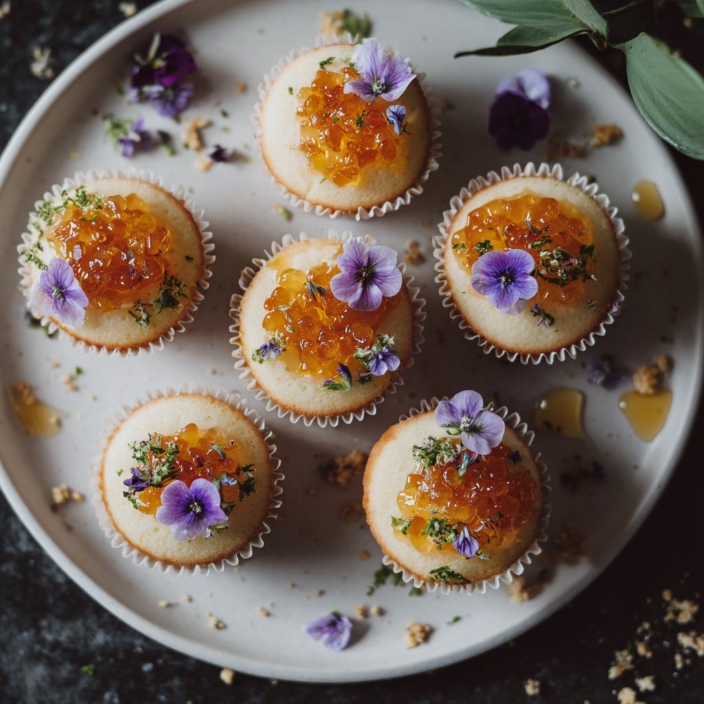 Elderflower Jelly Cupcakes