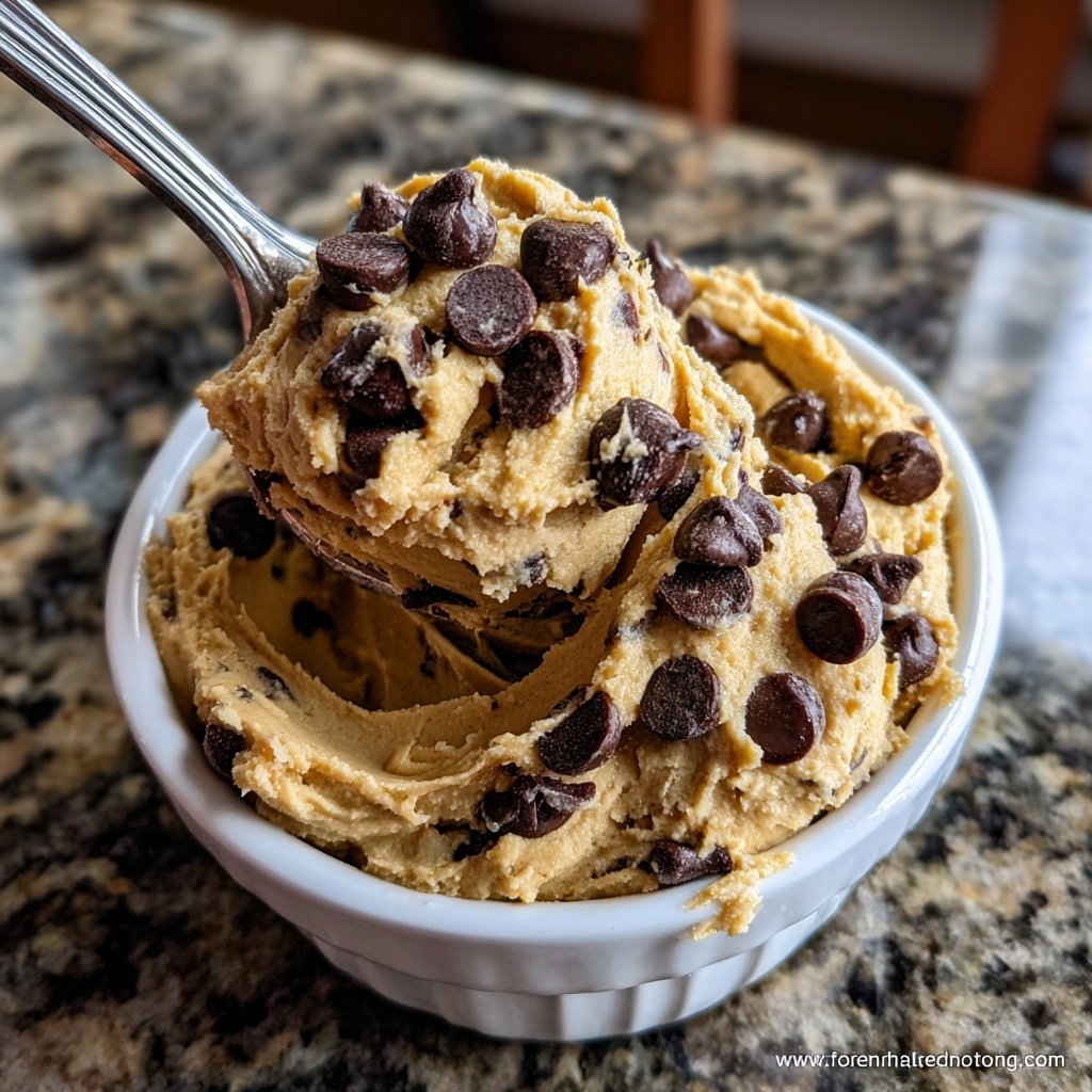 Chocolate Chip Cookie Dough Dip