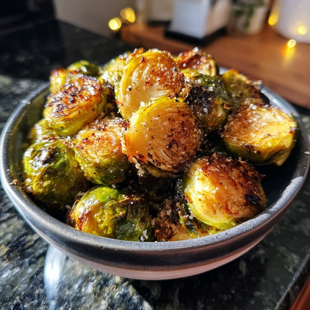 Crispy Roasted Brussels Sprouts