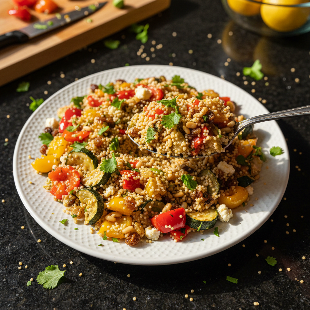 Lively Roasted Veggie Couscous