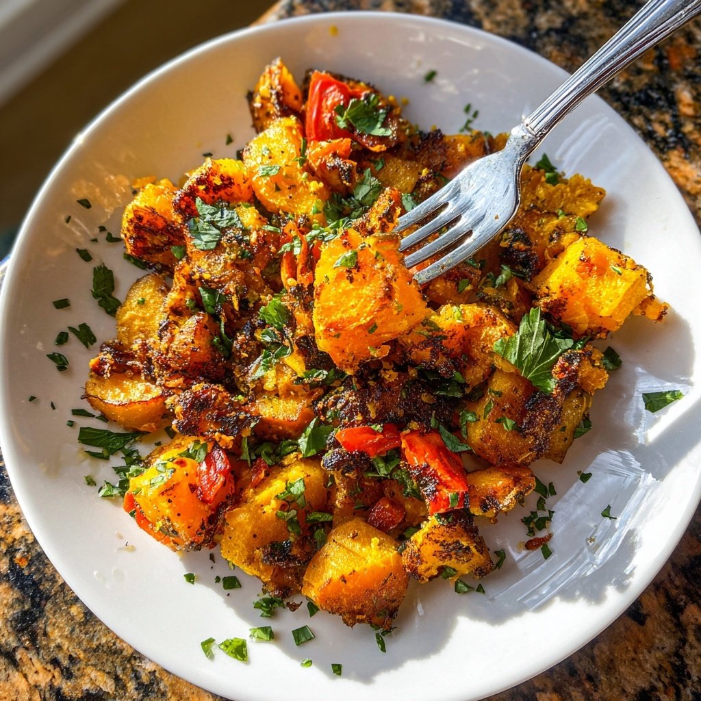 Sweet Potato Hash Spiced Breakfast