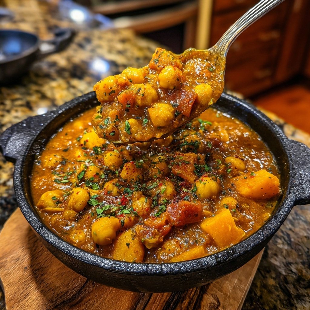 Quick Chana Masala Chickpea Curry