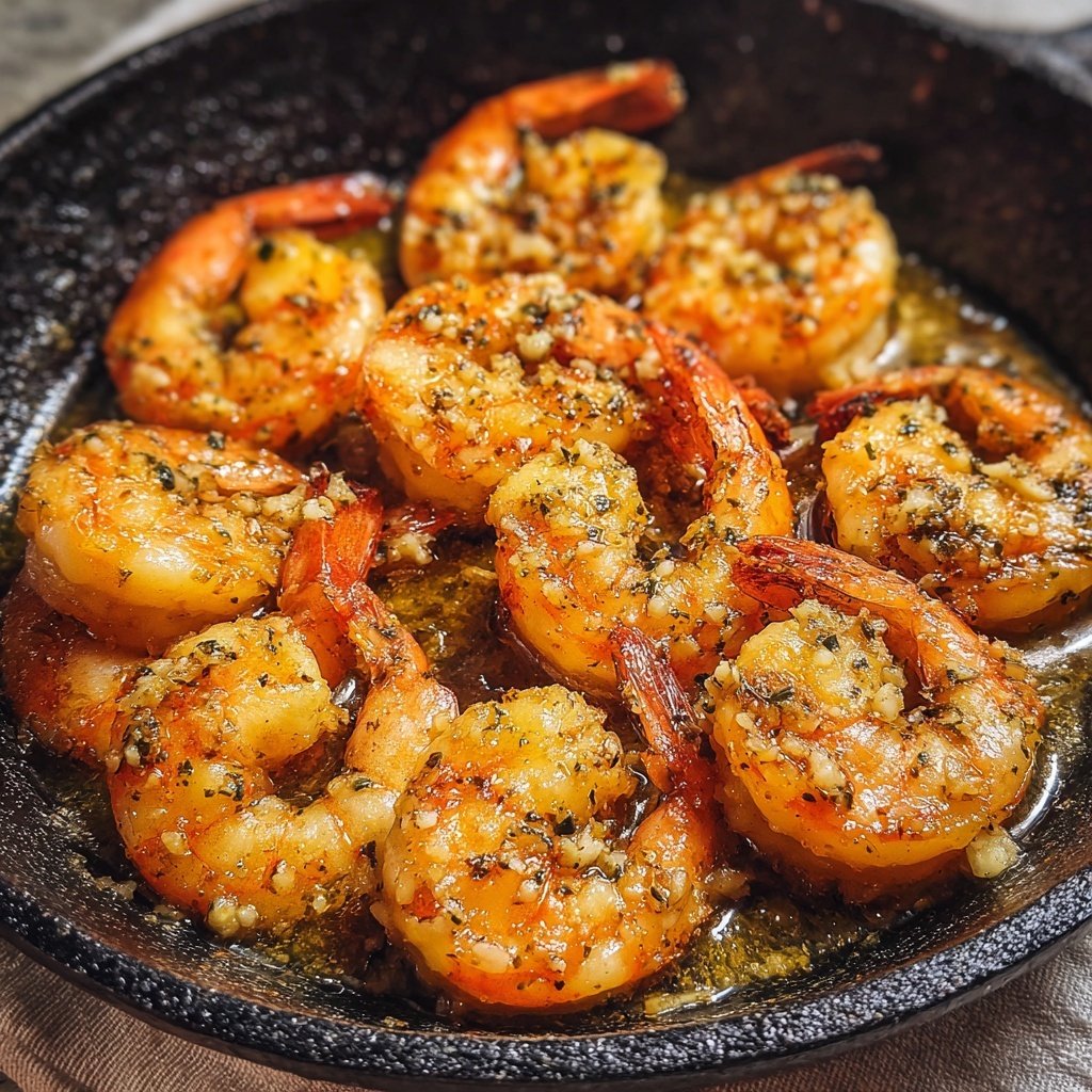 Sizzling Shrimp and Garlic Fondue