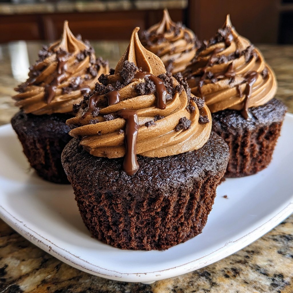 Chocolate Espresso Cupcakes