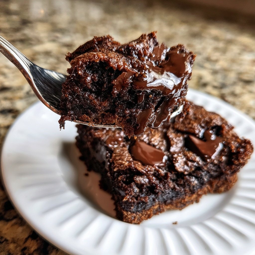 Brownie Baked Oatmeal Chocolate Chips