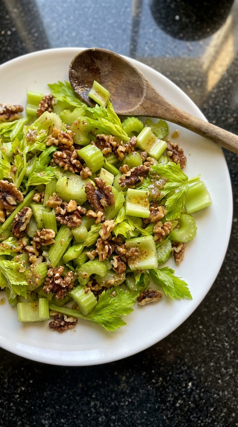 Classic Celery and Walnut Salad