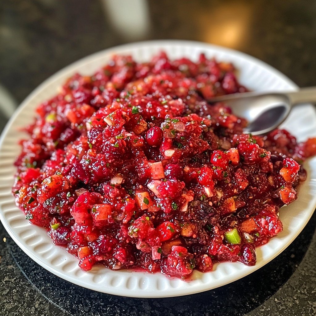 Cranberry Salsa