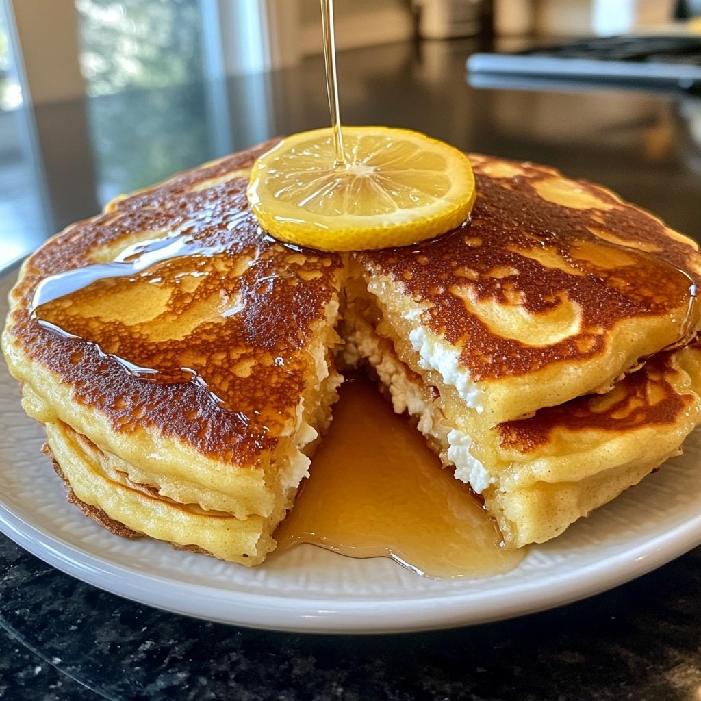 Gluten Free Lemon Ricotta Pancakes