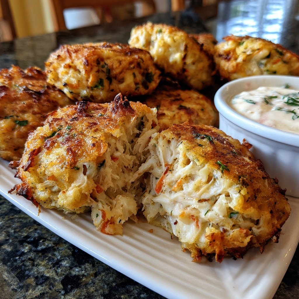 Crab Cakes Remoulade Tartar Sauce