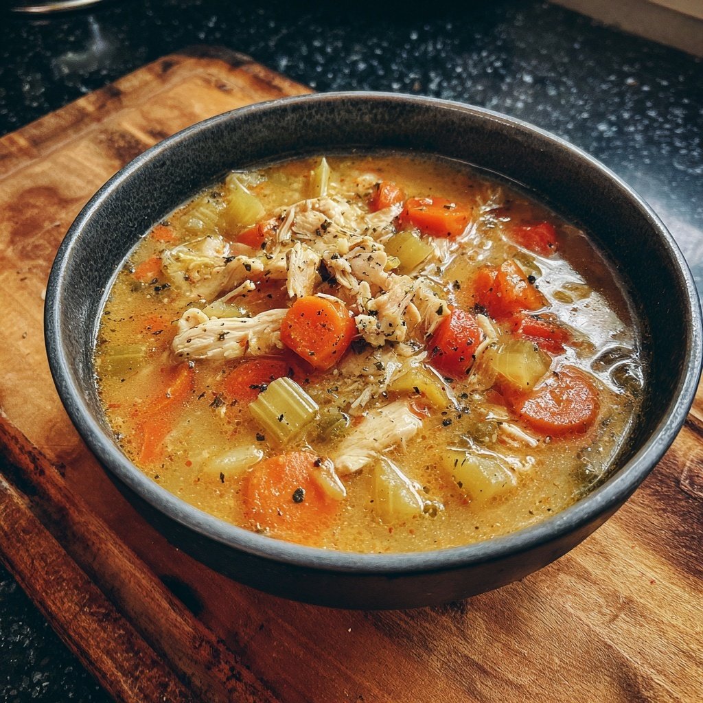 Ultimate Healing Chicken Noodle Soup