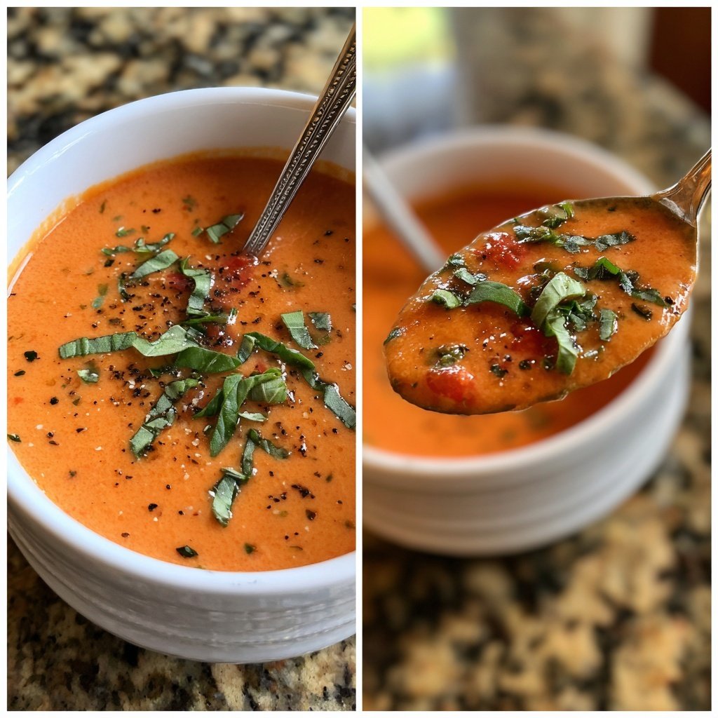 Creamy Tomato Basil Soup