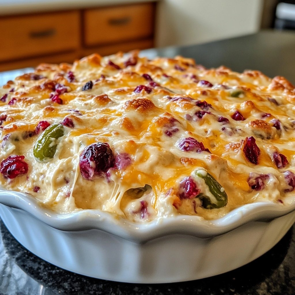 Cranberry Jalapeño Cheese Dip