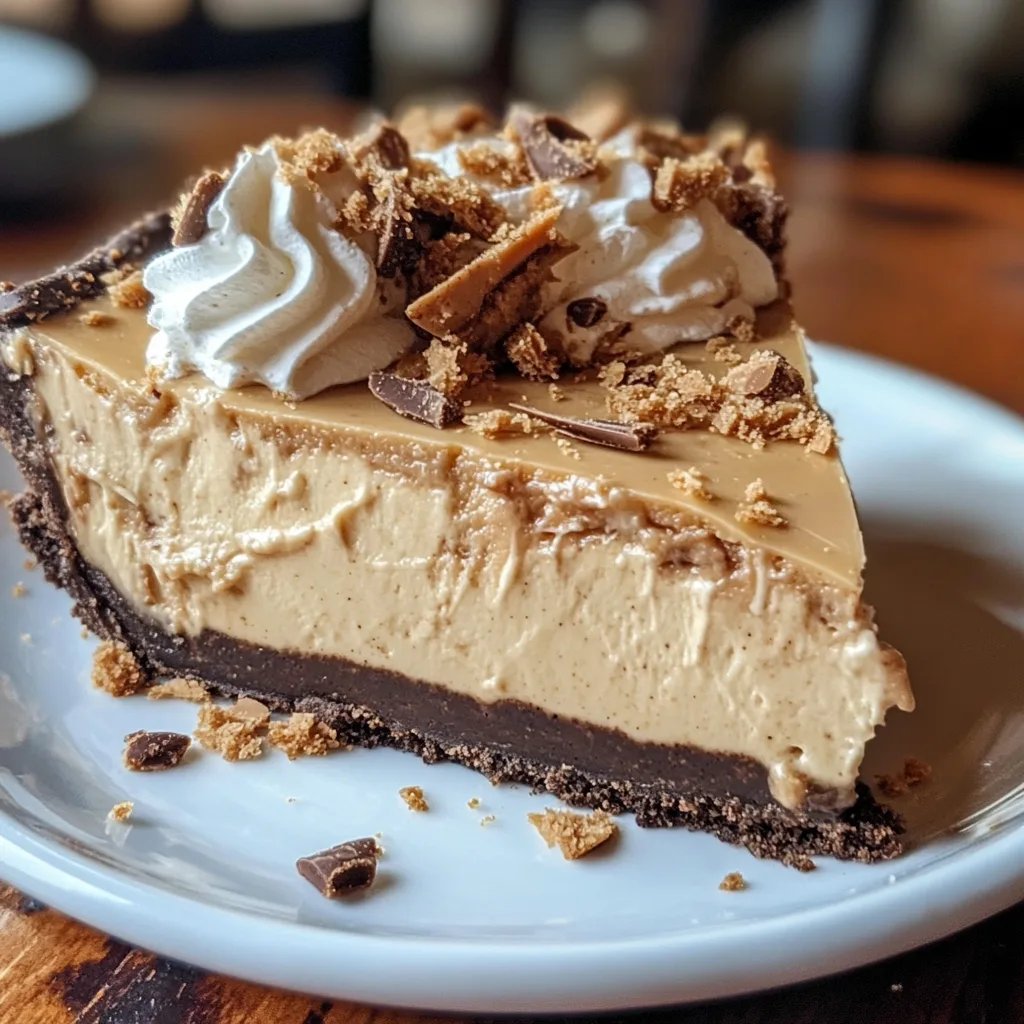 Rich & Creamy Peanut Butter Pie