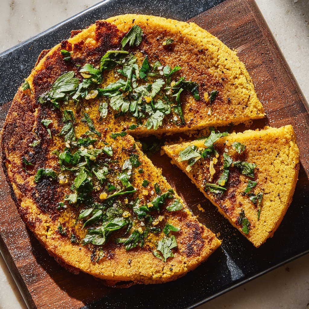 Socca Chickpea Flatbread
