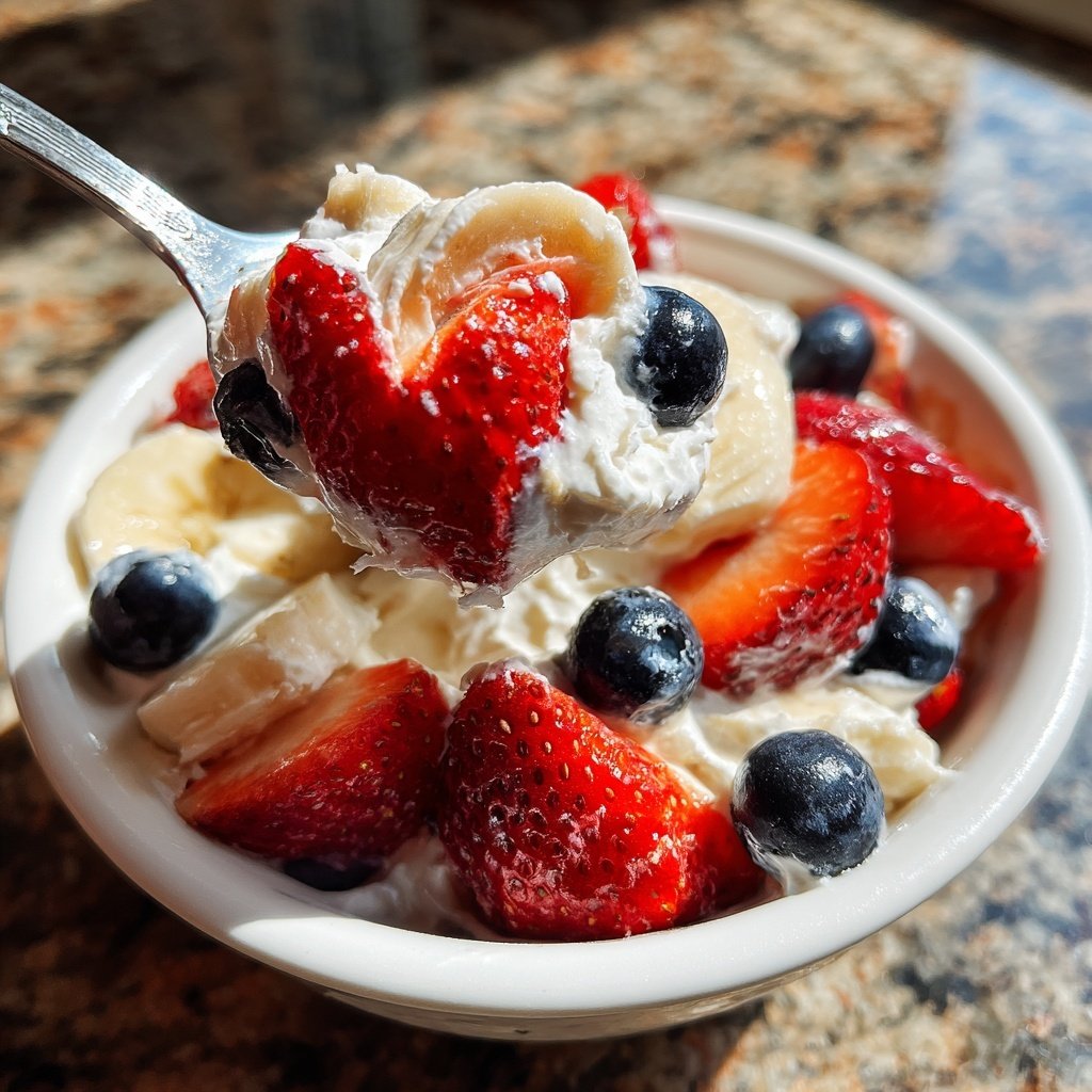 Cottage Cheese Fruit Bowl